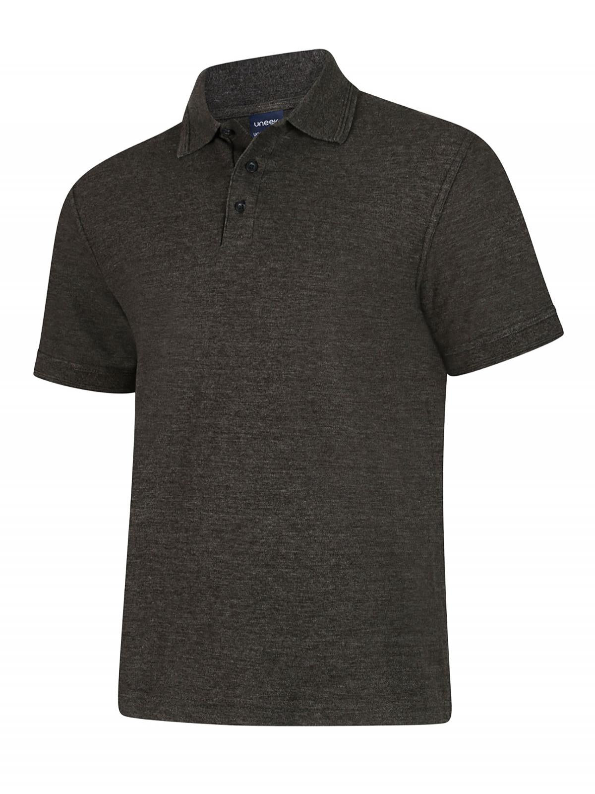 Deluxe Polo Shirt - Charcoal