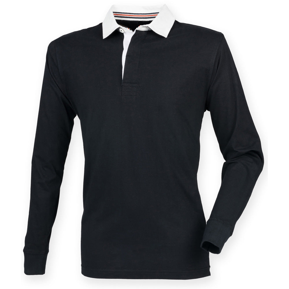 Front Row Mens Premium Superfit Rugby Shirt