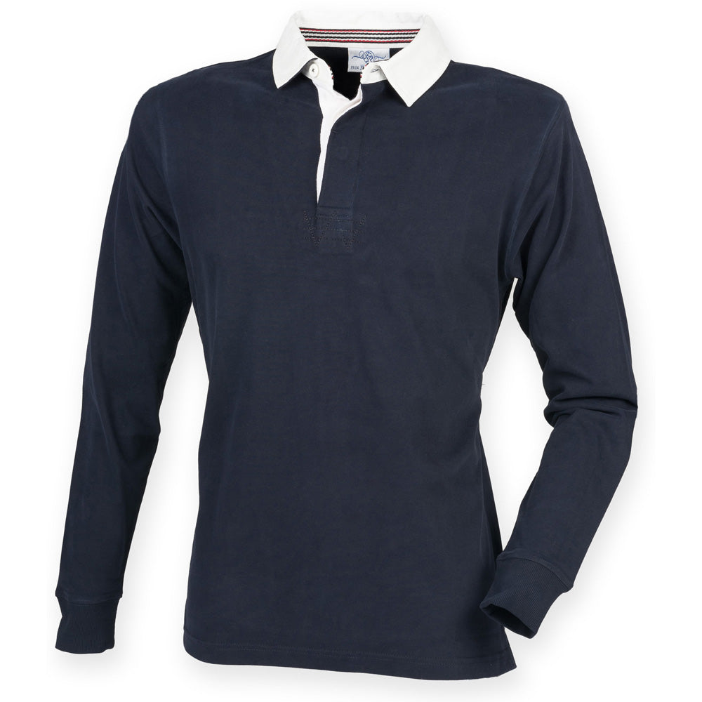 Front Row Mens Premium Superfit Rugby Shirt