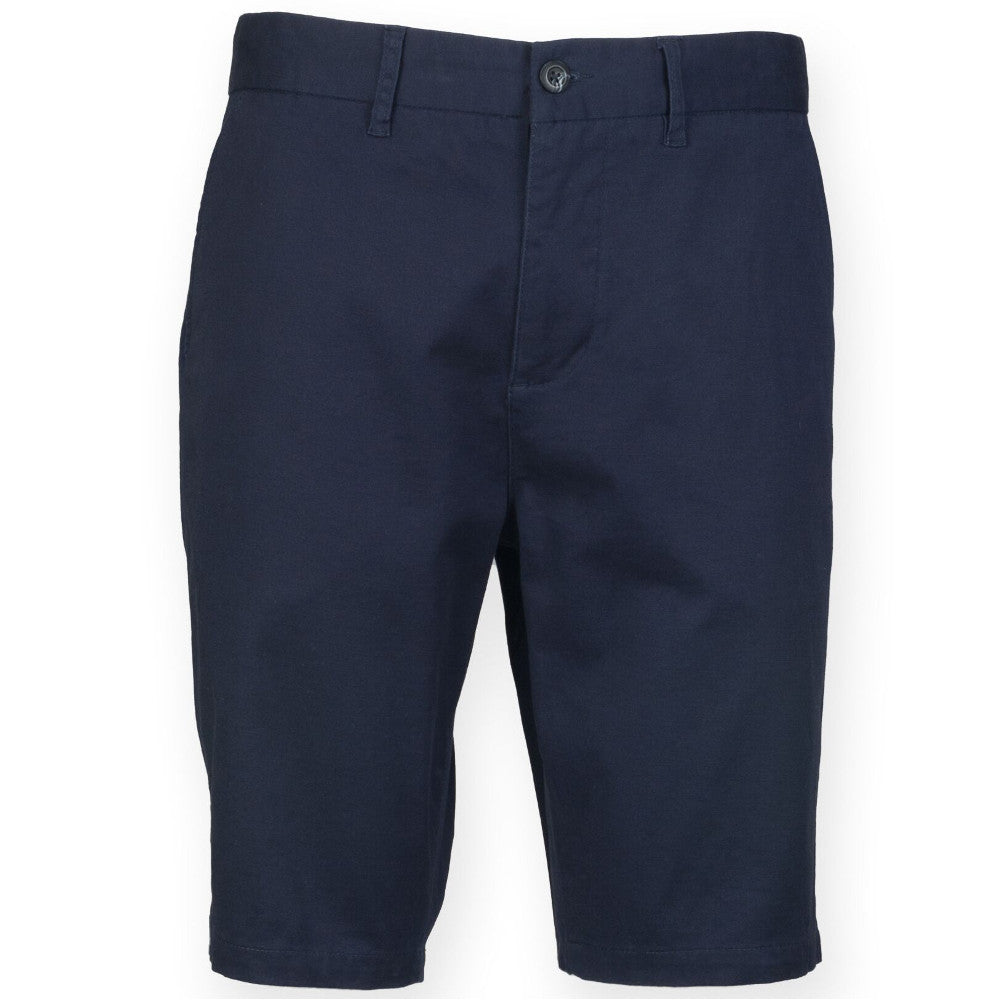Front Row Mens Stretch Tagless Chino Shorts