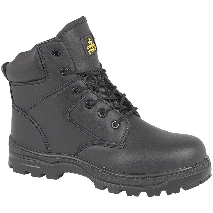 Mens Metal Free Safety Work Boots FS006C Black