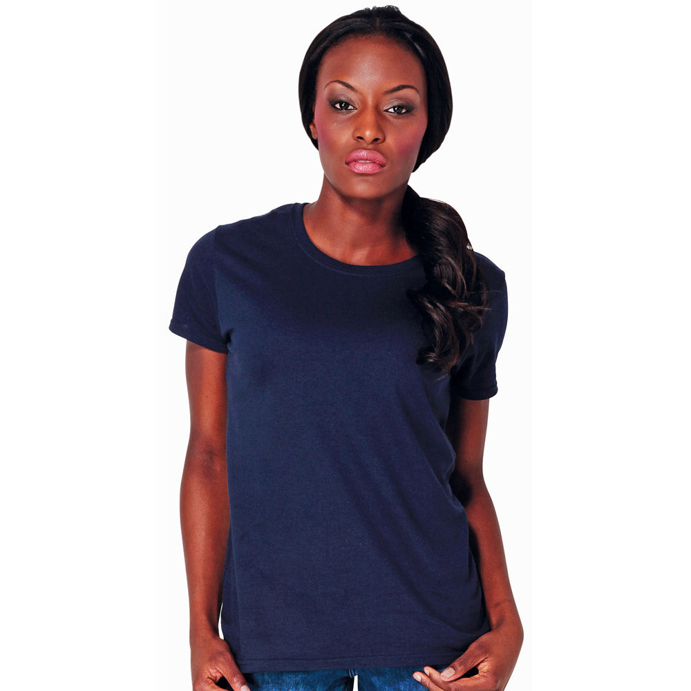 Gildan Womens Heavy Pre Shrunk Jersey Knit Cotton T Shirt