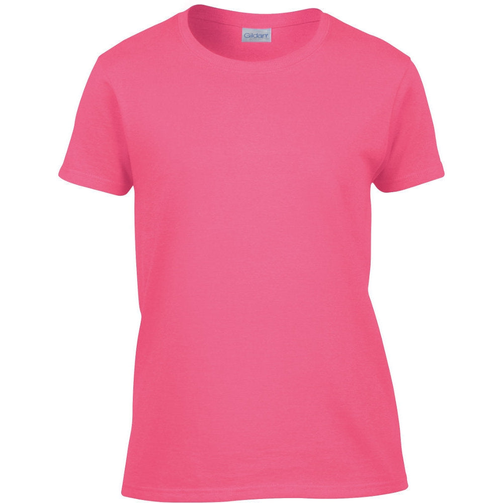 Gildan Womens Heavy Pre Shrunk Jersey Knit Cotton T Shirt