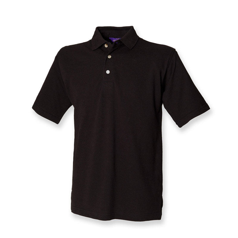 Henbury Classic Polo With Stand Up Collar