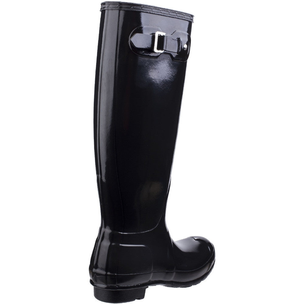 Hunter Womens Original Tall Gloss Durable Wellington Boots