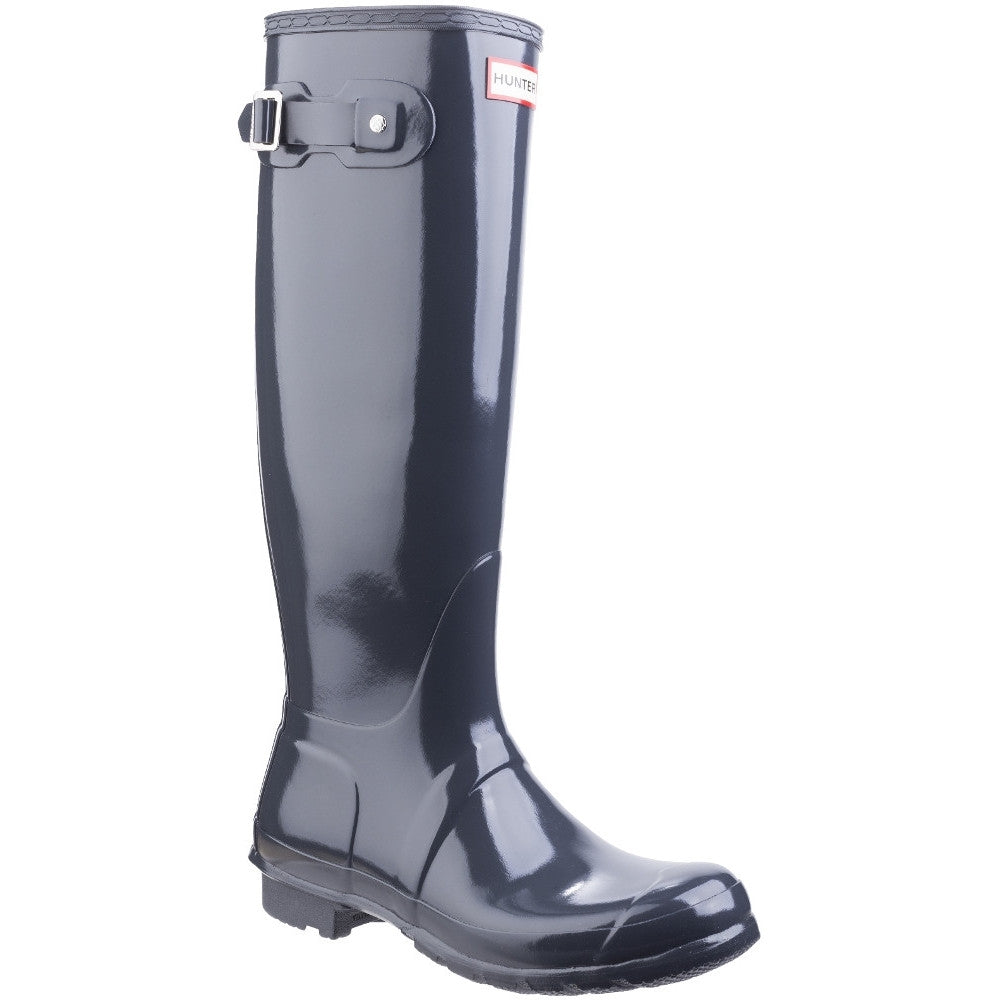 Hunter Womens Original Tall Gloss Durable Wellington Boots