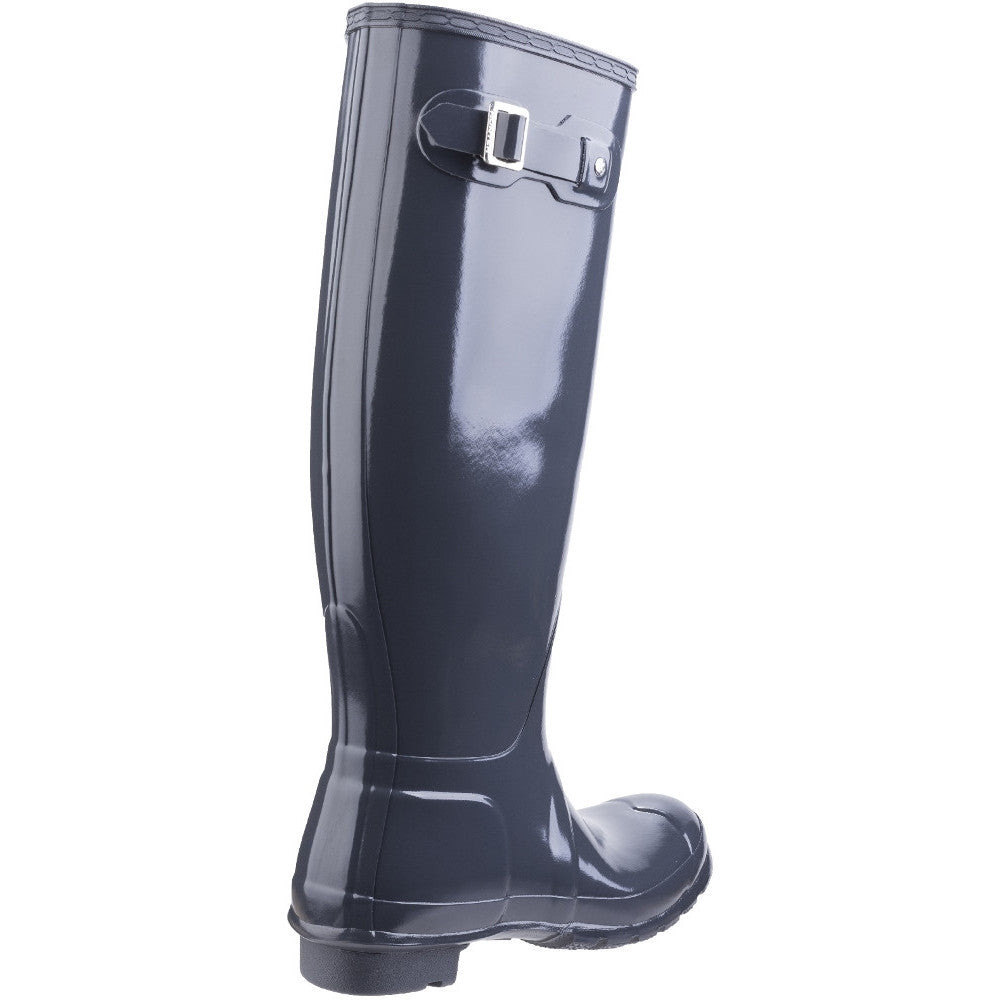 Hunter Womens Original Tall Gloss Durable Wellington Boots