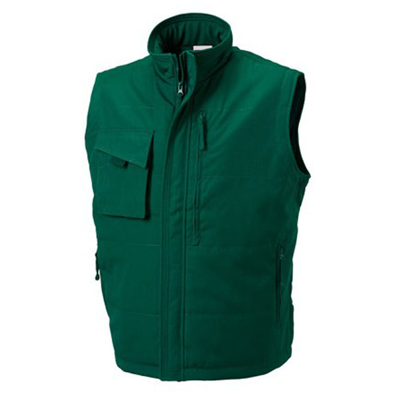 Russell Collection Workwear Mens Hard Wearing Gilet Bodywarmer Jacket