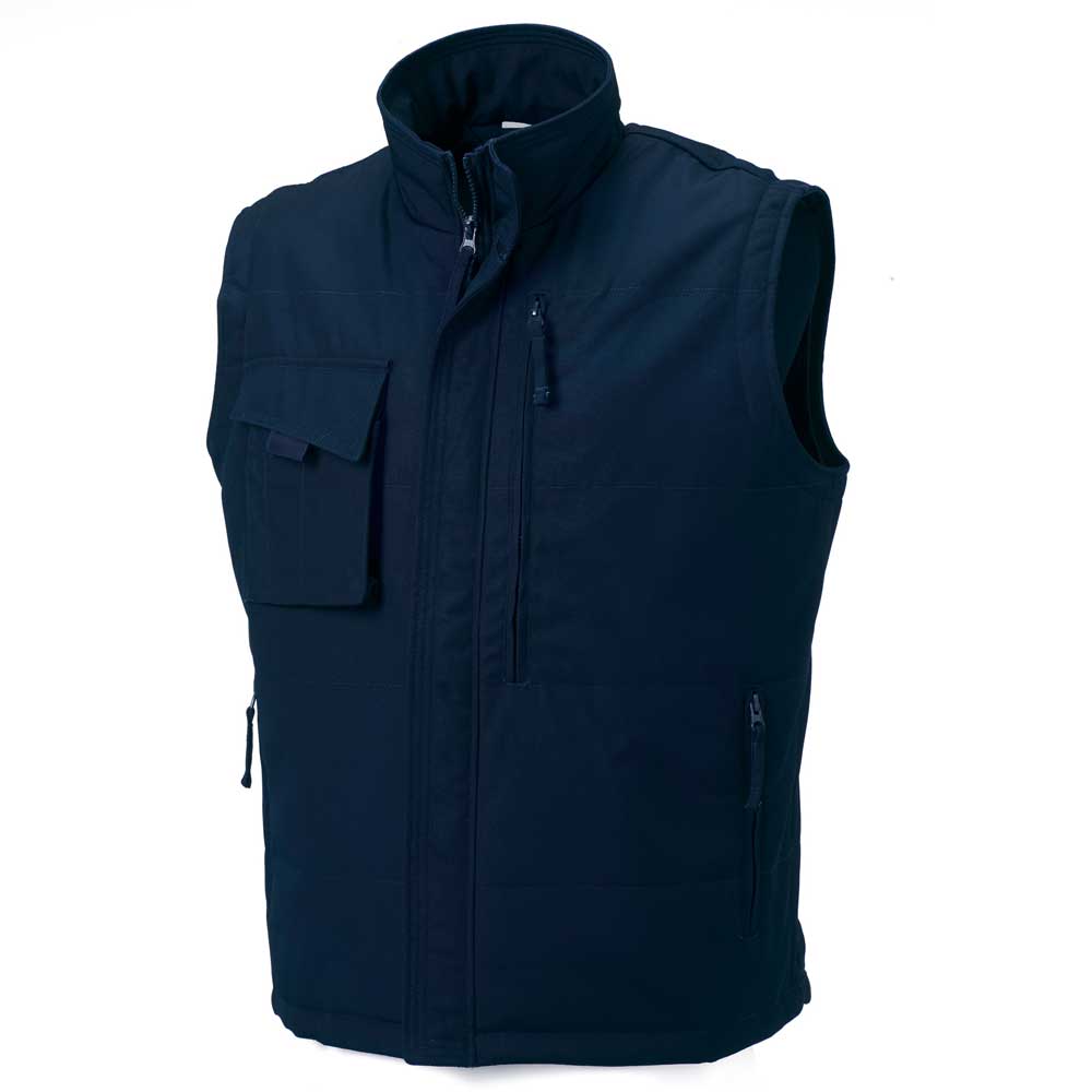 Russell Collection Workwear Mens Hard Wearing Gilet Bodywarmer Jacket