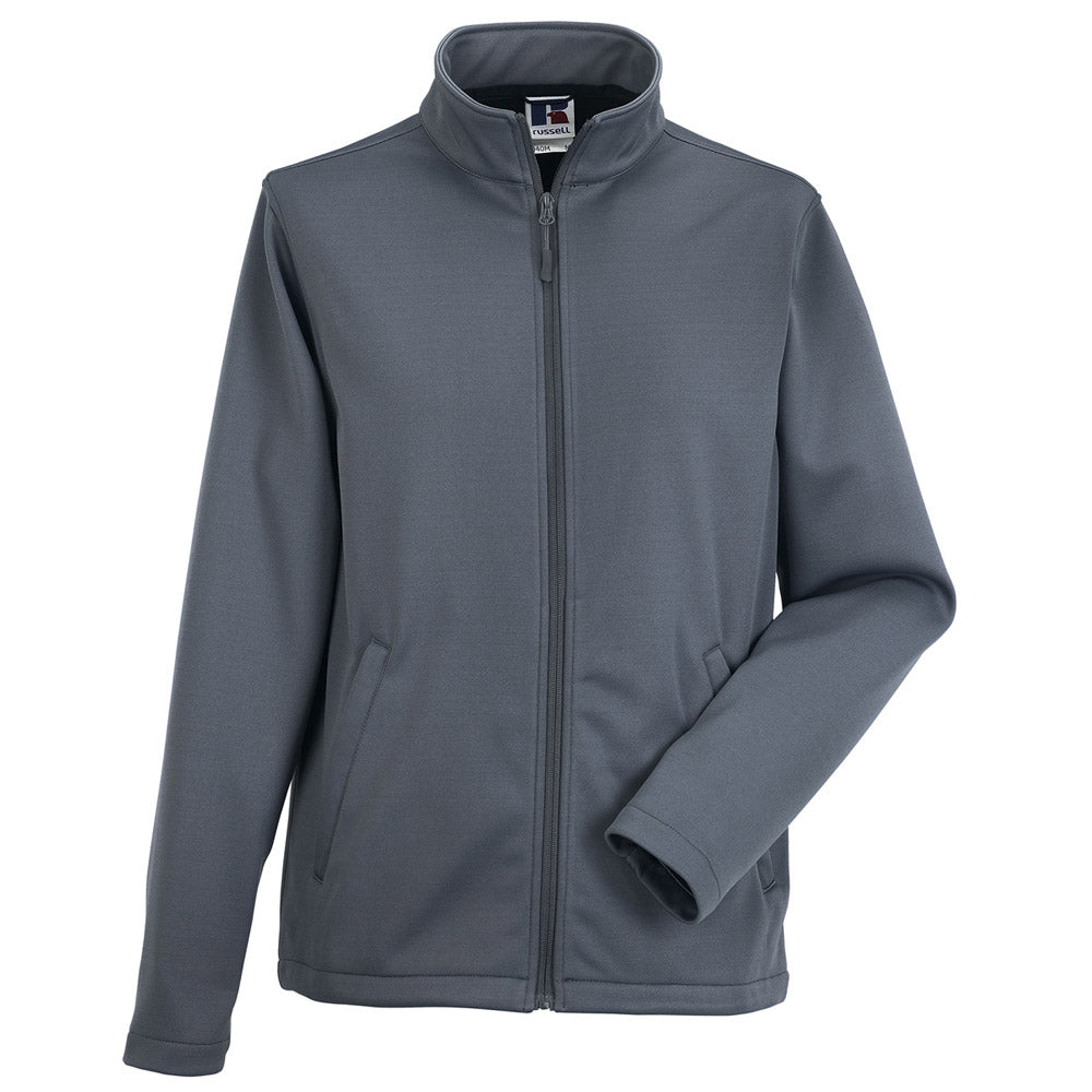 Russell Collection Mens Smart Weather Resistant Full Zip Softshell Jacket #N/A