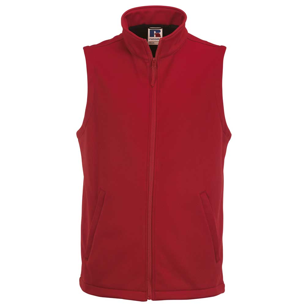 Russell Collection Mens Smart Breathable Softshell Gilet Bodywarmer Jacket #N/A