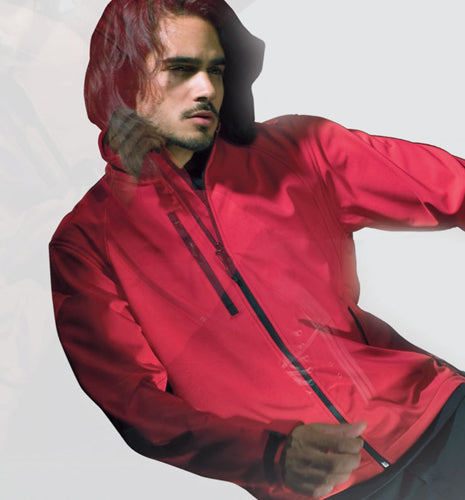 Russell Collection Mens Smart Weather Resistant Breathable Softshell jacket