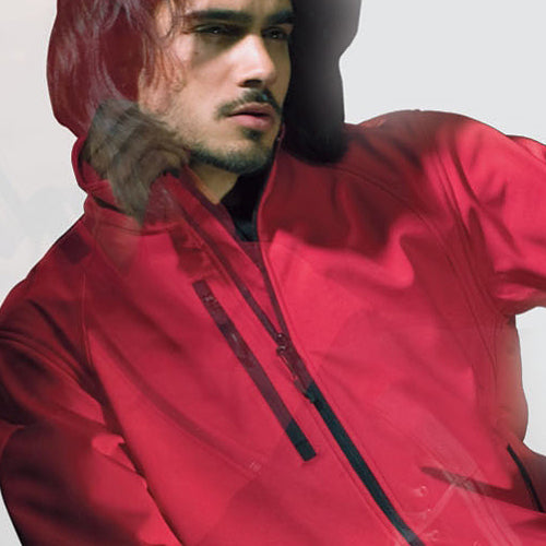 Russell Collection Mens Smart Weather Resistant Breathable Softshell jacket