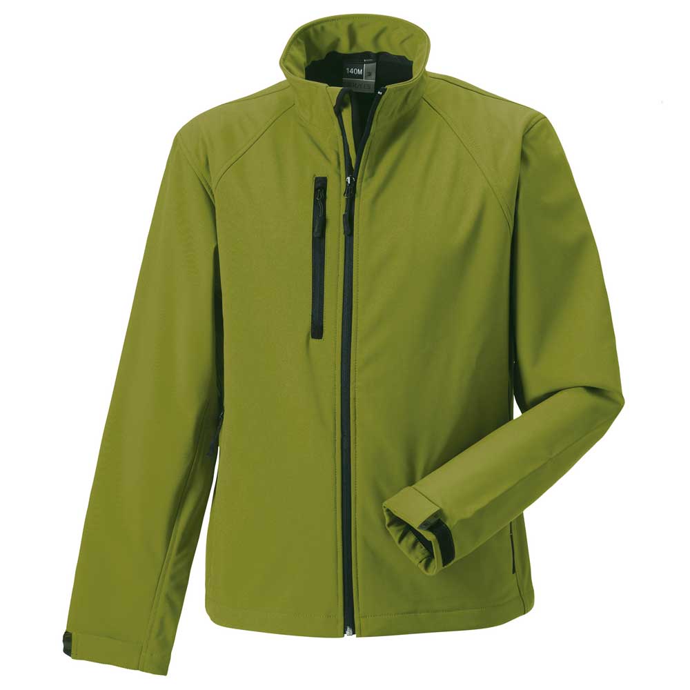Russell Collection Mens Smart Weather Resistant Breathable Softshell jacket