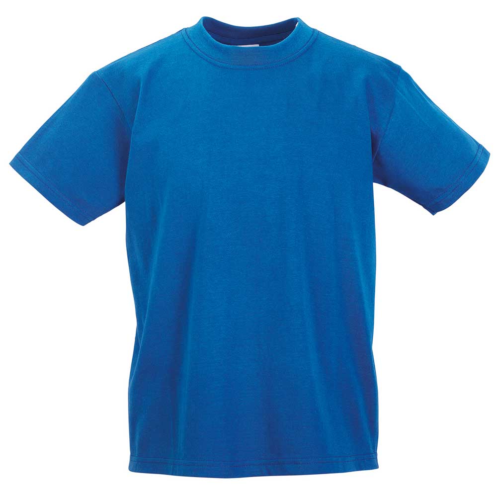 Russell Schoolgear Kids Classic Plain Colours Short Sleeve Cotton T-Shirt