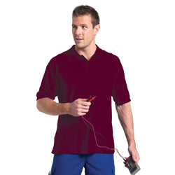 Russell Mens 65/35 Poly/Cotton Short Sleeve Polo Shirts