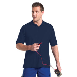Russell Mens 65/35 Poly/Cotton Short Sleeve Polo Shirts