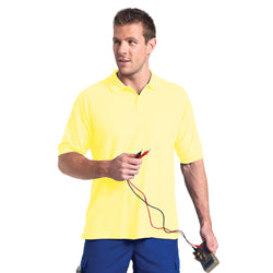 Russell Mens 65/35 Poly/Cotton Short Sleeve Polo Shirts