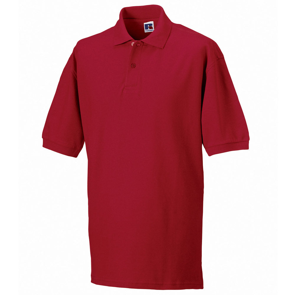 Russell Collection 100% Cotton Mens Colours Short Sleeve Ultimate Polo Shirt #N/A