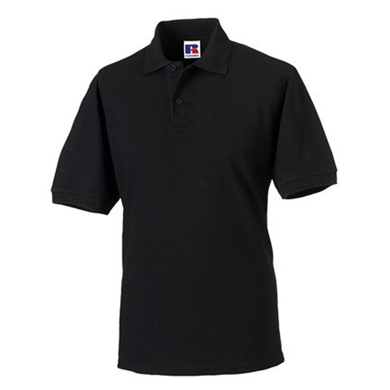 Russell Collection Hard Wearing Polycotton Mens Short Sleeve Polo Shirt #N/A