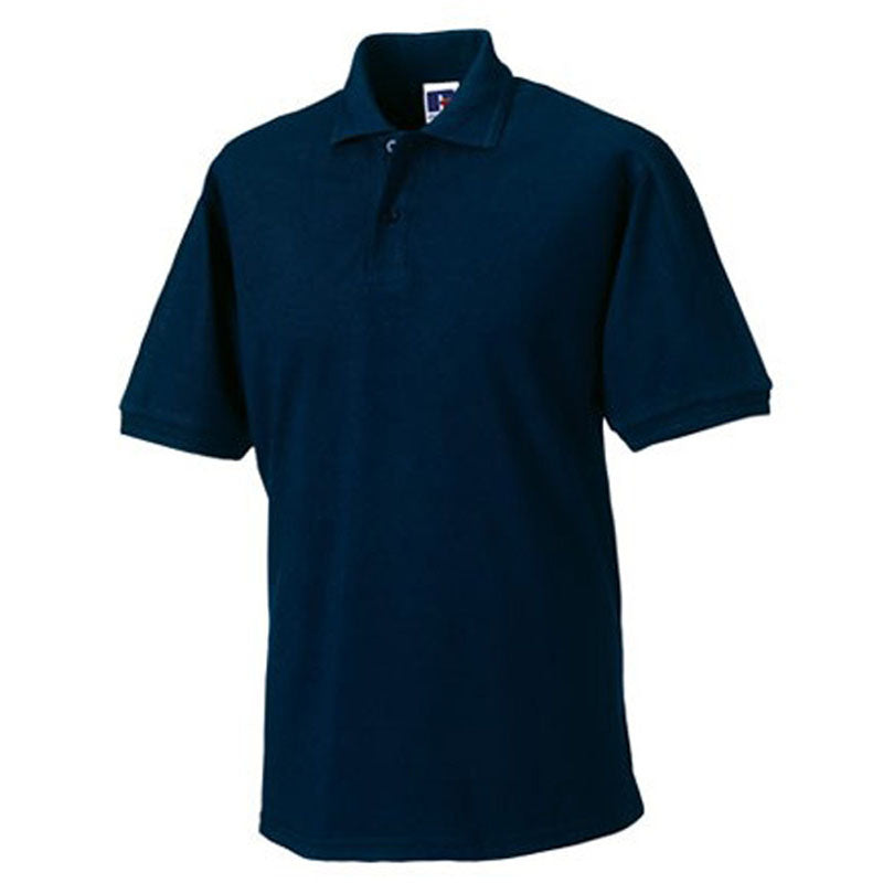 Russell Collection Hard Wearing Polycotton Mens Short Sleeve Polo Shirt #N/A