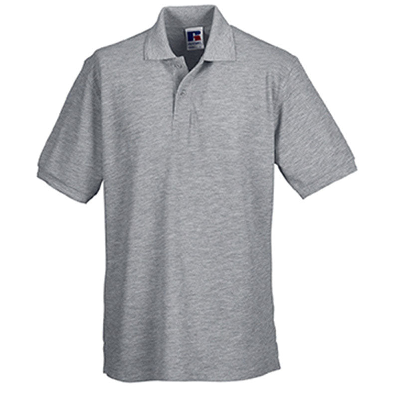 Russell Collection Hard Wearing Polycotton Mens Short Sleeve Polo Shirt #N/A