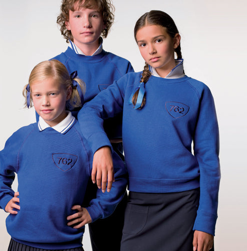 Russell Kids Raglan Sleeve Sweatshirt