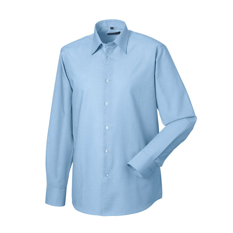 Russell Collection Long Sleeve Easycare Tailored Oxford Shirt