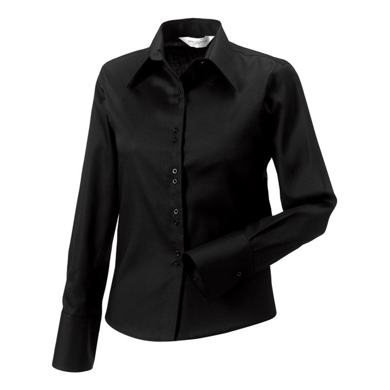 Russell Womens Long Sleeve Ultimate Non Iron Shirt
