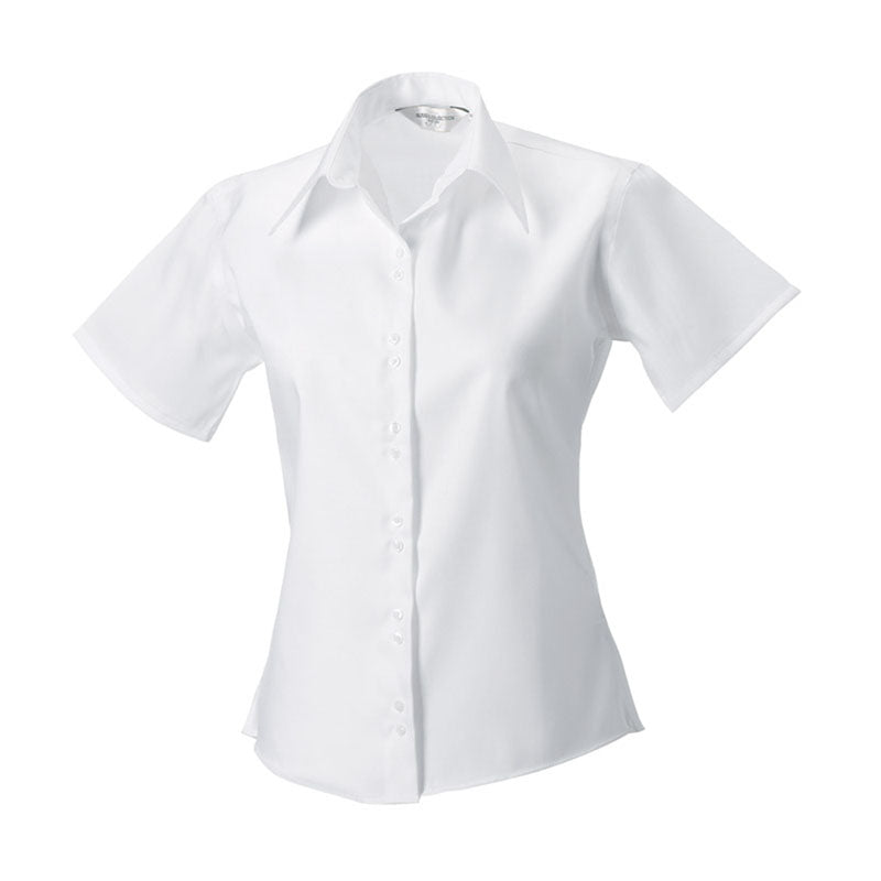 Russell Womens Short Sleeve Ultimate Non Iron Shirt