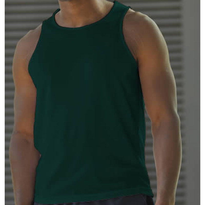 Just Cool Mens Colours Sleeveless Jogging Sports Vest Tank Top S,M,L,XL,XXL