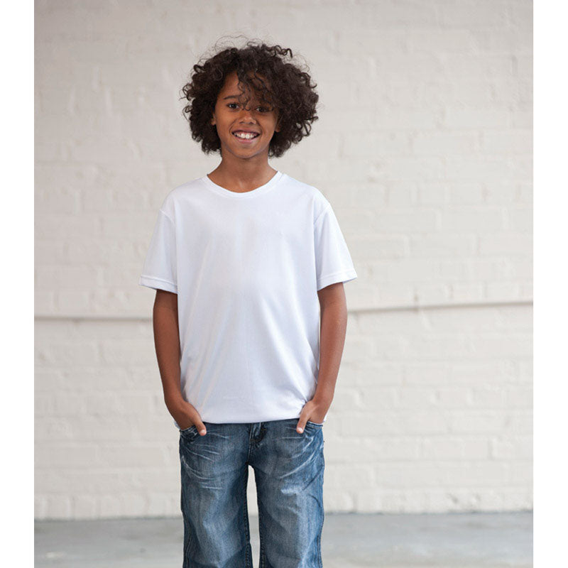 Just Cool Kids Short Sleeve Cool Colours Cotton Crew Neck T-Shirt