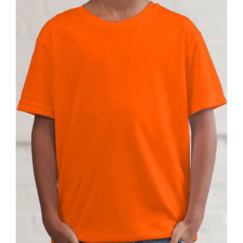 Just Cool Kids Short Sleeve Cool Colours Cotton Crew Neck T-Shirt