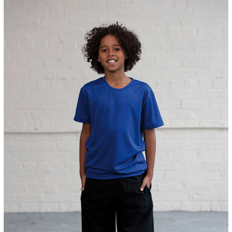 Just Cool Kids Short Sleeve Cool Colours Cotton Crew Neck T-Shirt