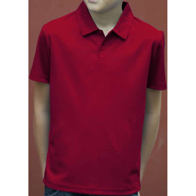 Just Cool Kids Cool Colours Short Sleeve Cotton Polo Shirt