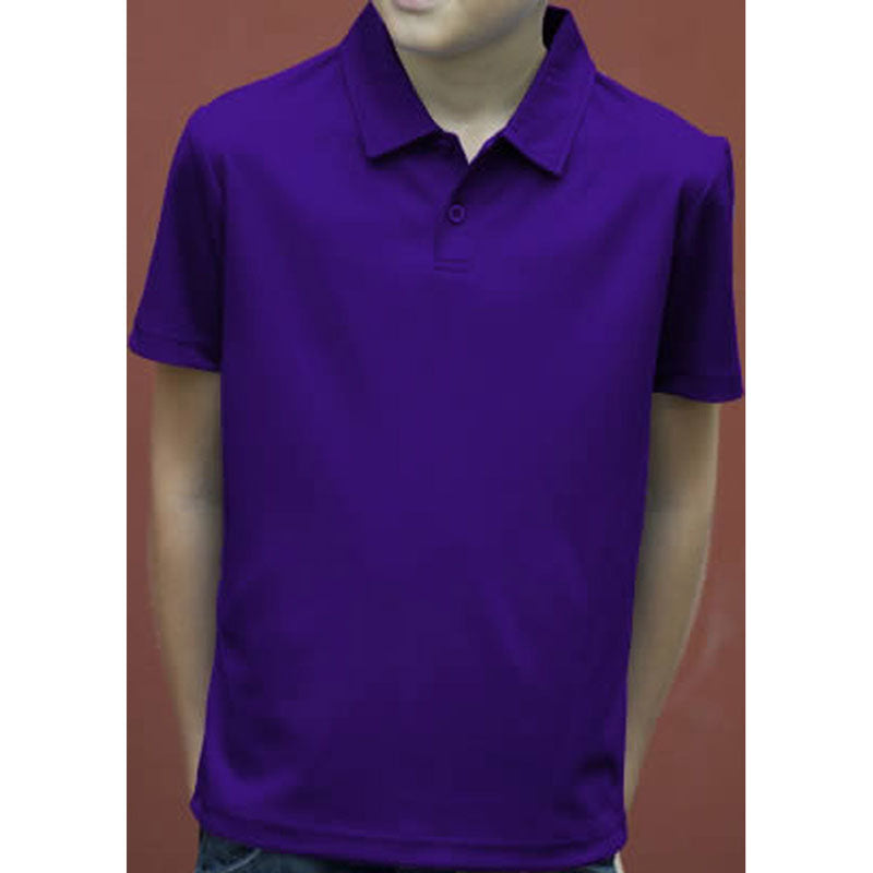 Just Cool Kids Cool Colours Short Sleeve Cotton Polo Shirt