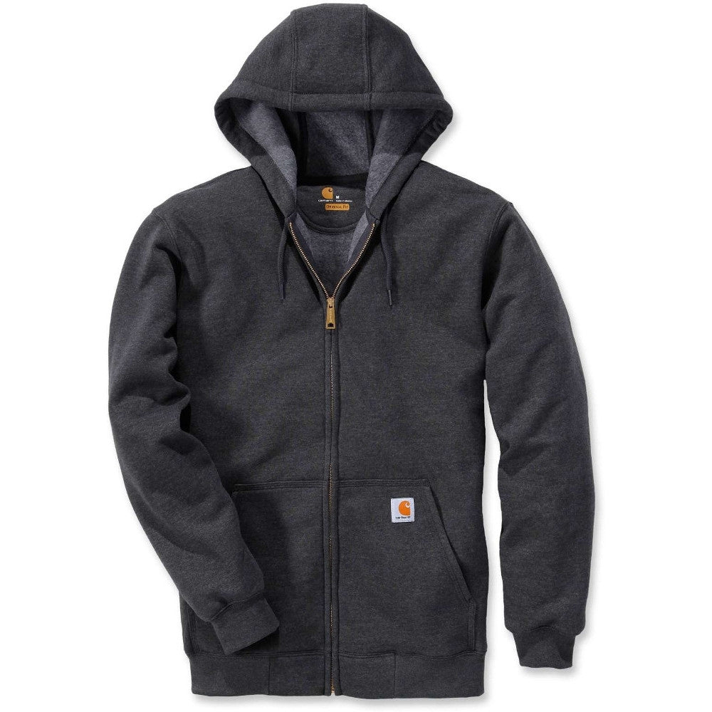 Carhartt Mens Zip Stretchable Reinforced Hooded Sweatshirt Top