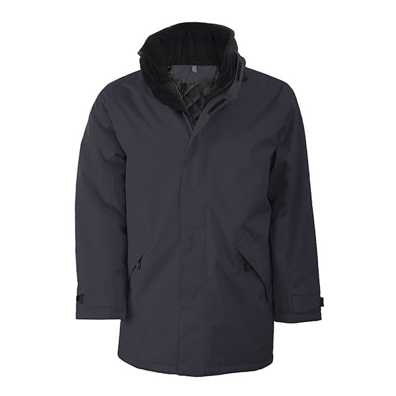 Kariban Unisex Parka jacket with Collar Contained Hood