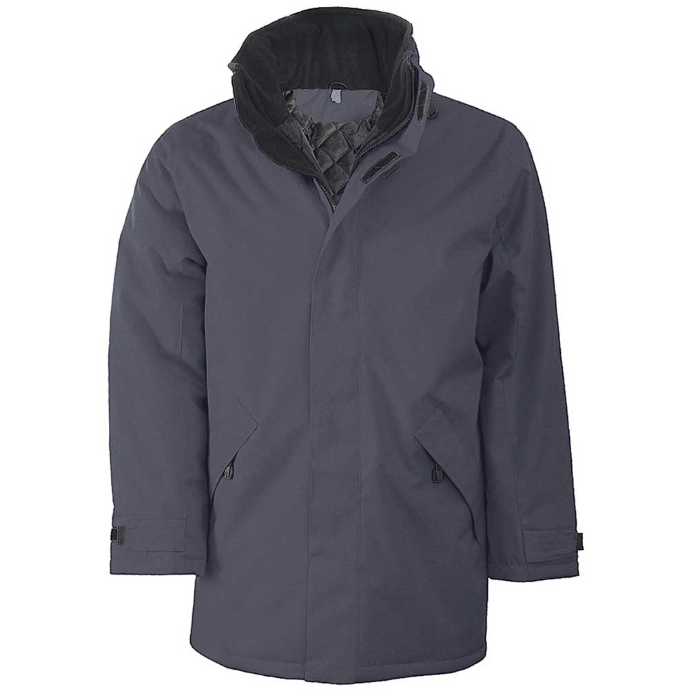 Kariban Unisex Parka jacket with Collar Contained Hood