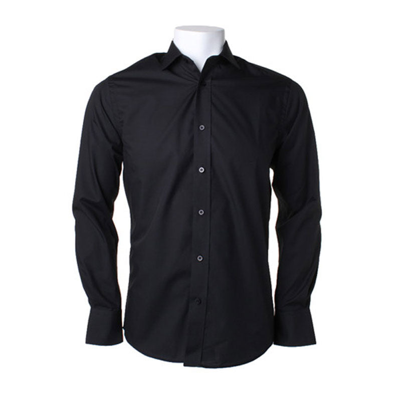 Kustom Kit Tailored Mens Colours Long Sleeved Formal Business Work Shirt 14.5 - 14.5" Collar, 36/38" Chest