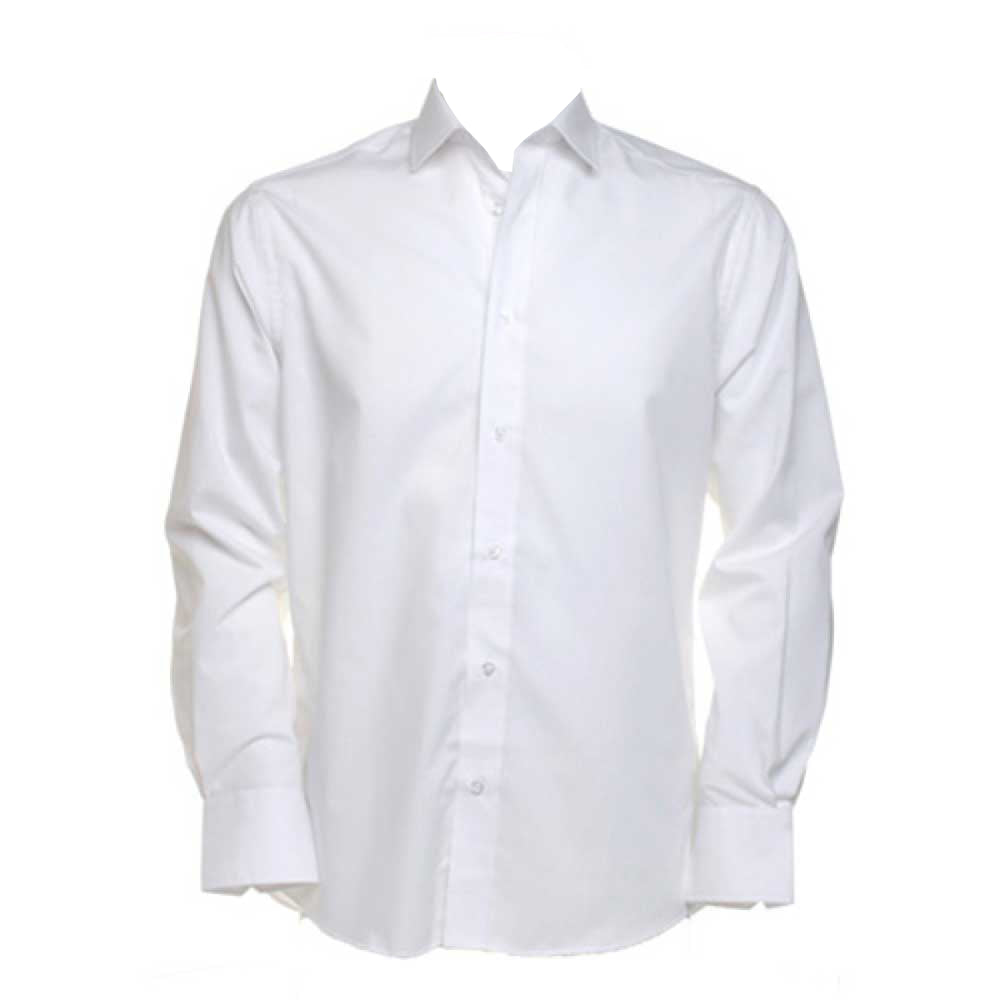 Kustom Kit Tailored Mens Colours Long Sleeved Formal Business Work Shirt 14.5 - 14.5" Collar, 36/38" Chest