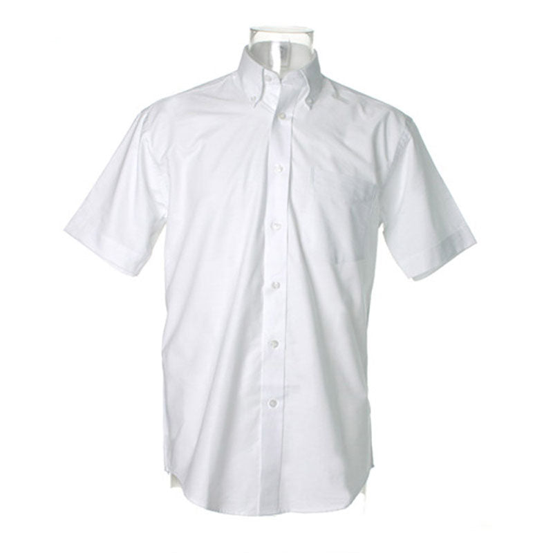 Kustom Kit Mens Workwear Oxford Short Sleeve Shirt 19 - 19" Collar, 49" Chest