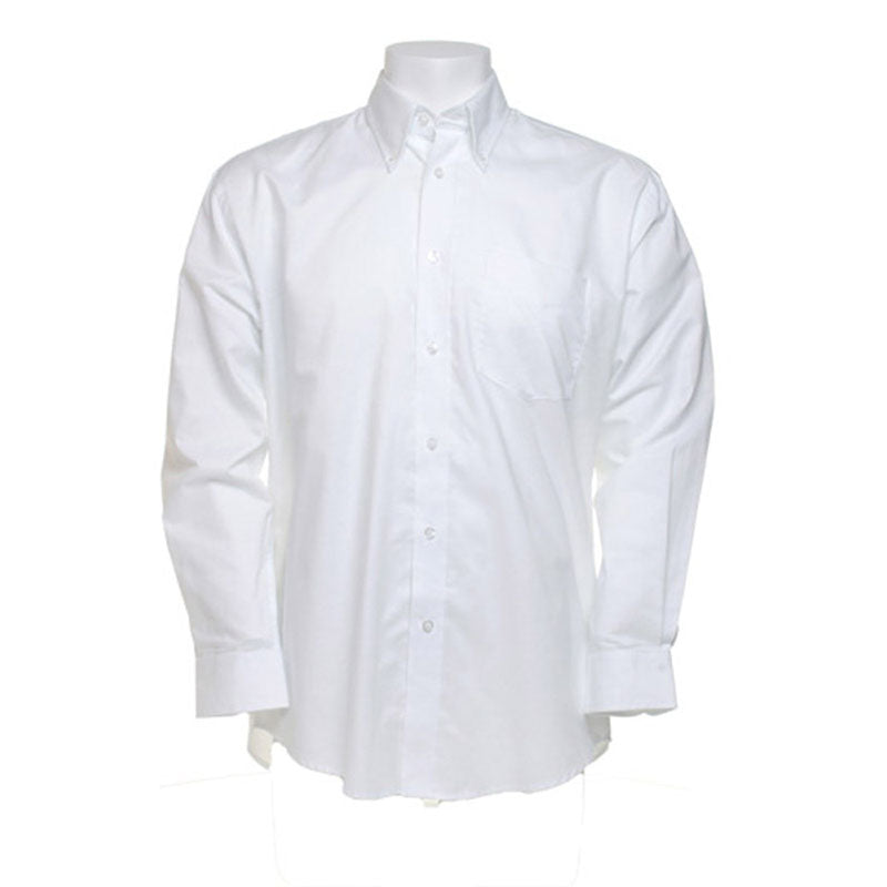 Kustom Kit Mens Workwear Oxford Long Sleeve Shirt 19 - 19" Collar, 49" Chest