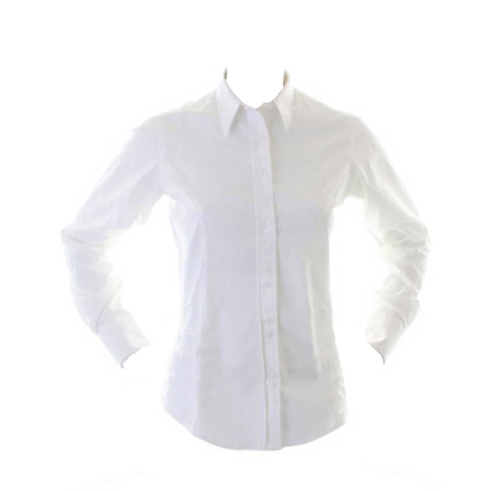 Kustom Kit Ladies City Business Blouse Long Sleeve