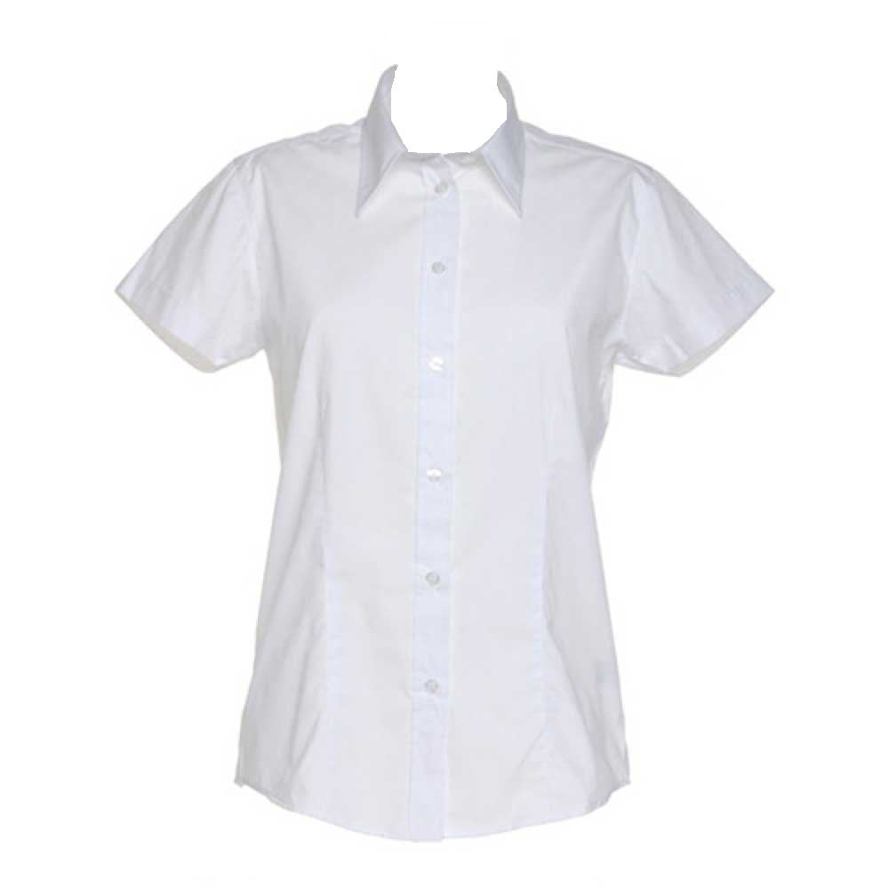 Kustom Kit Workforce Ladies Short Sleeved Blouse