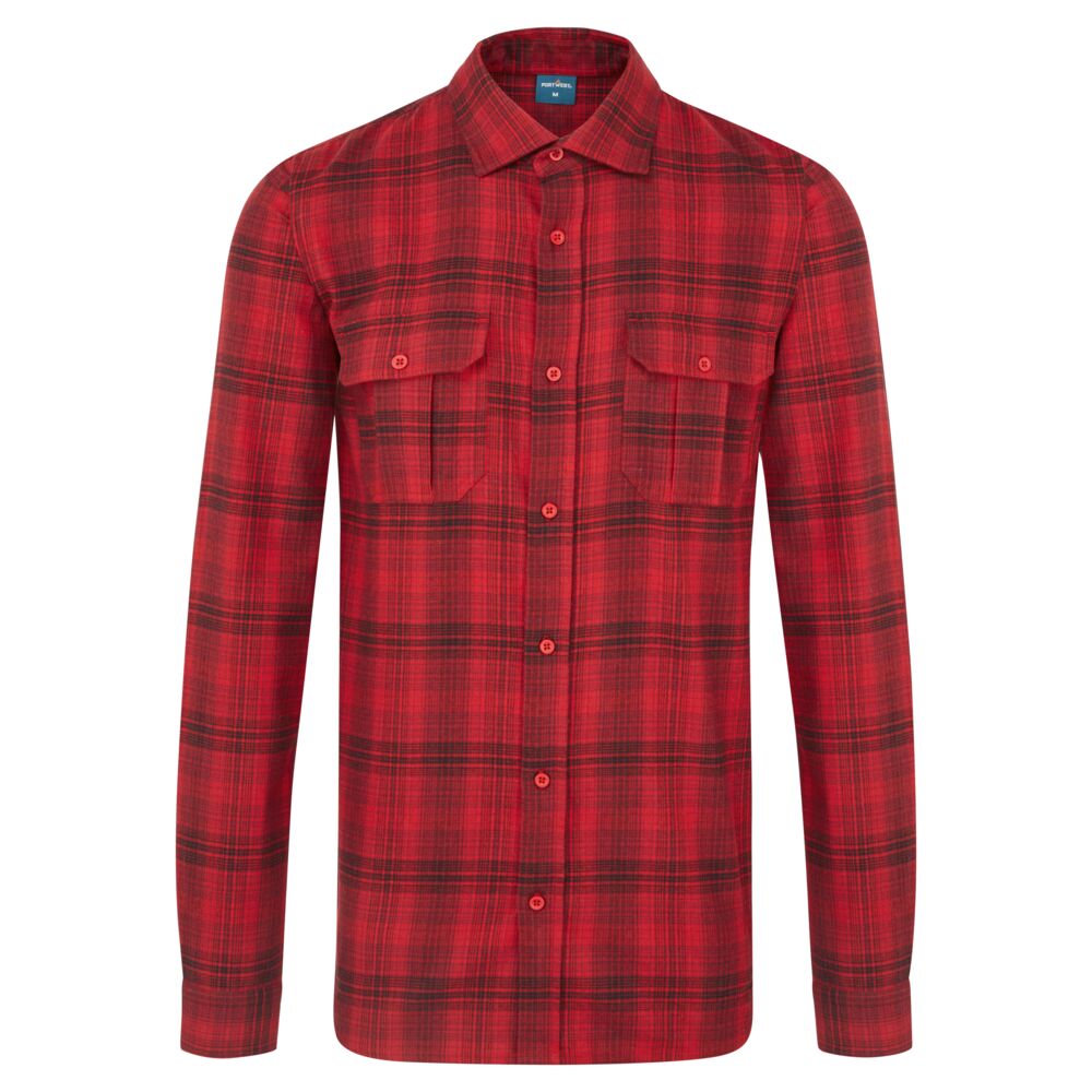 KA3 Check Shirt - Red
