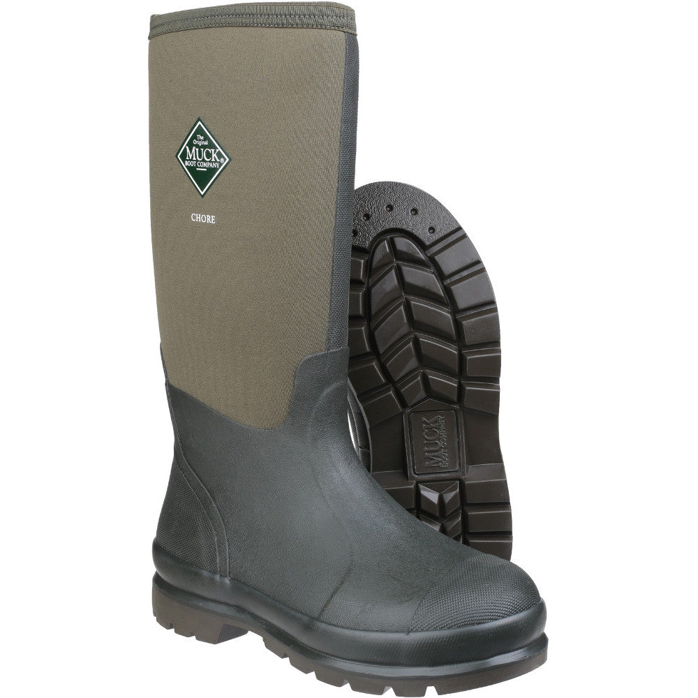 Muck Boots Mens Chore Classic High Warm Breathable Wellington Boot