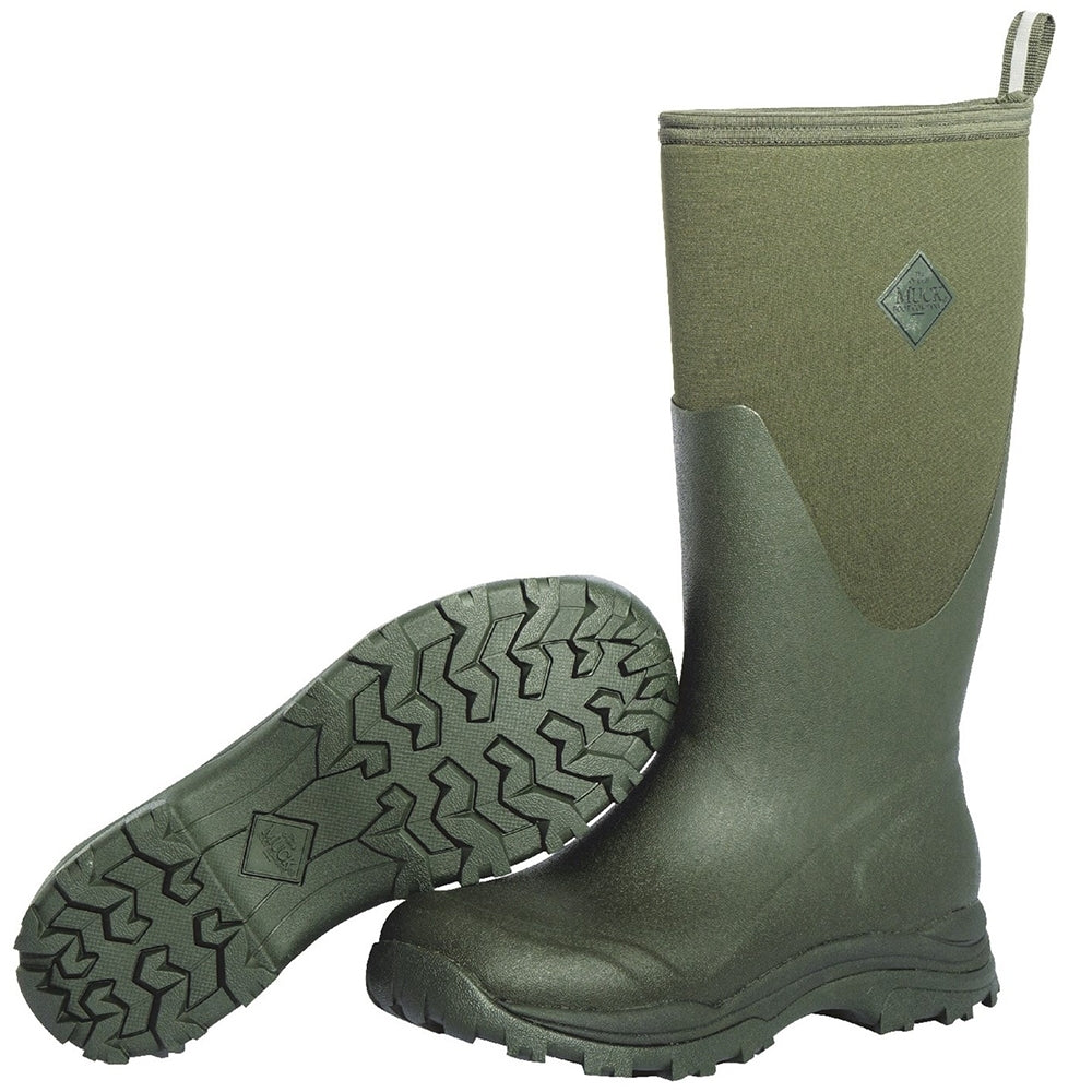 Muck Boots Mens Outpost Tall Pull On Welly Wellington Boots