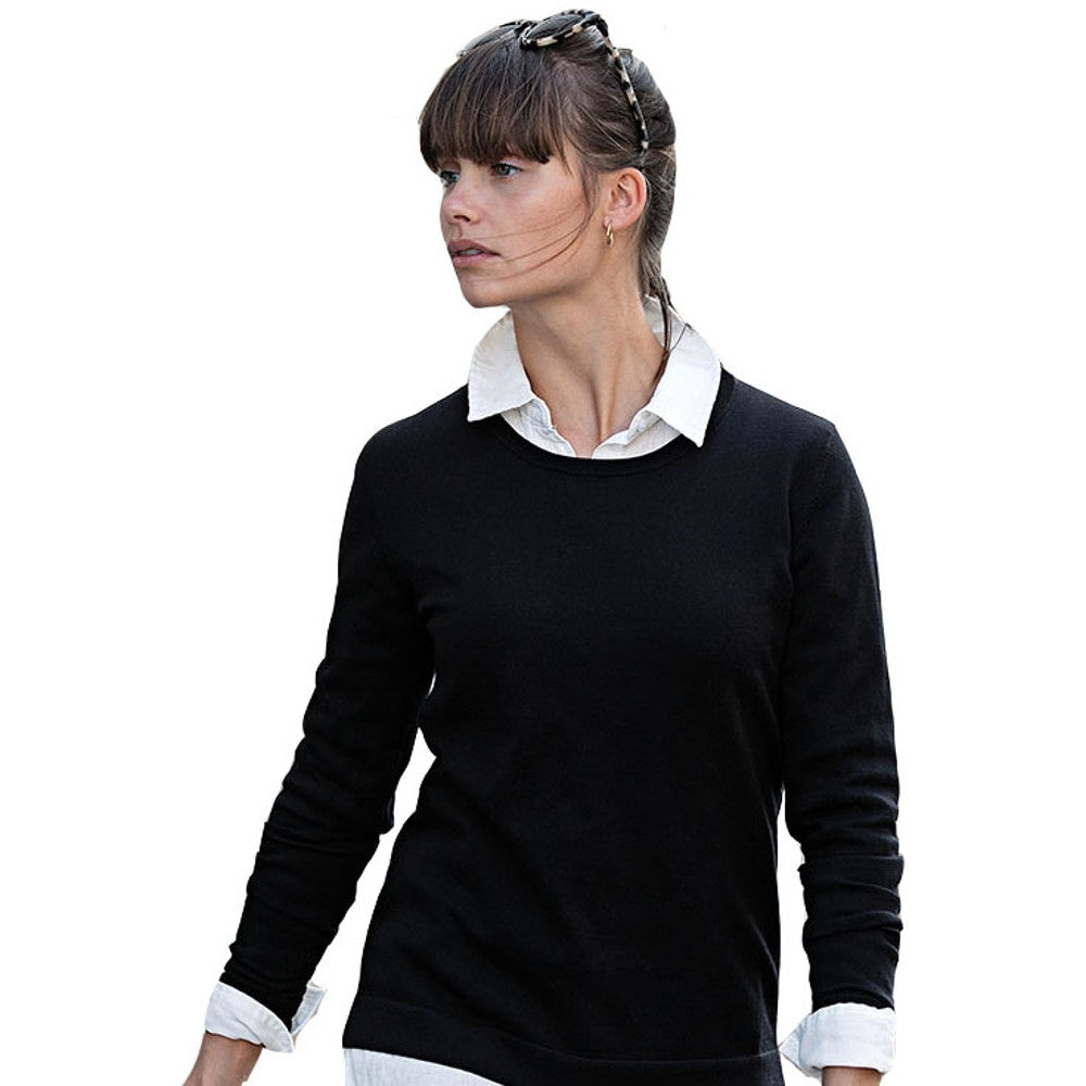 Nimbus Womens Brighton Knitted Crew Neck Casual Sweater