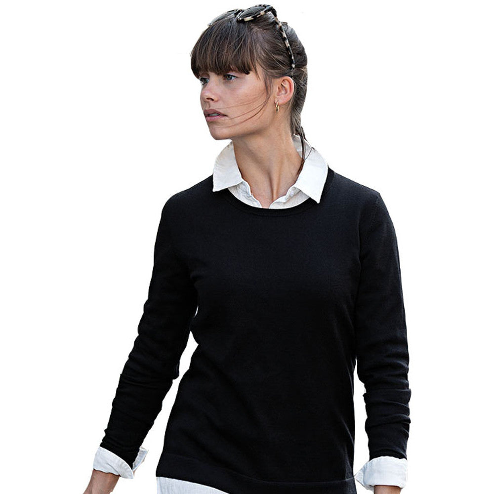 Nimbus Womens Brighton Knitted Crew Neck Casual Sweater